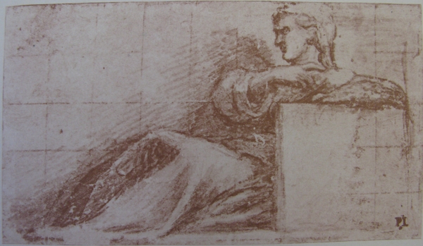 Two Studies of Seated Figures